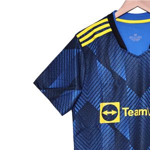 Manchester United Retro 2021-2022 Second Away Jersey Group Customization