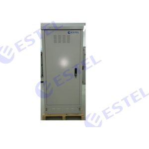 IP55 Outdoor Electronic Equipment Enclosures , Outdoor Data Cabinet Copper Bar