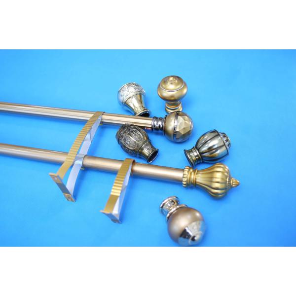 Buy Modern Galvanized Curtain Rods Adjustable 7.2 Metre 0.35mm at wholesale prices