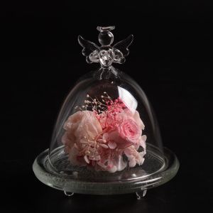 SGS Wedding Angelic Transparent Candle Glass Cover