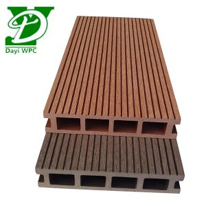 Hollow Modern Waterproof WPC Decking Total Solution for Swimming Pool