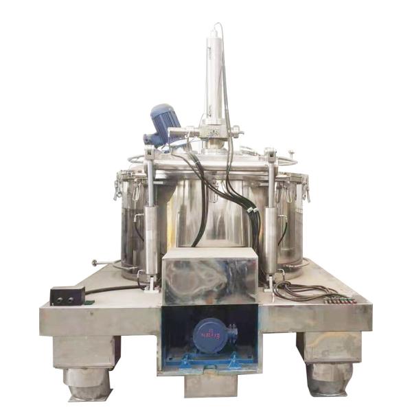 Flatform Bottom Discharge Food Centrifuge , Bowl / Basket Centrifuge With