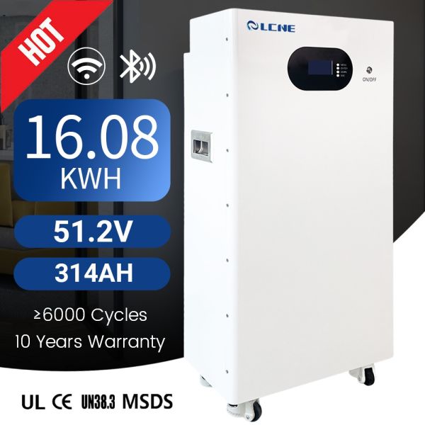 Buy 48v 314ah Lithium Lifepo4 Solar Battery Pack Home Energy Storage Systems for Hybrid Off Grid Panel Inverter Power Bank Station at wholesale prices