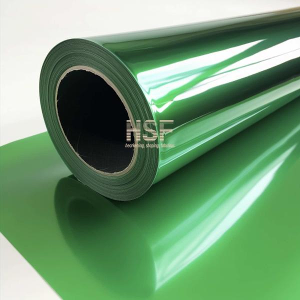 75uM Translucent Green MOPP Silicone Release Film For Promotional Applications