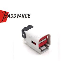 Aptiv 8 Pin Female PBT-GF20 Air Flow Sensor Connector With Red Lock For Ford