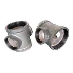 Threaded Malleable Iron Socket Reducing Plumbing Material Galvanized Pipe