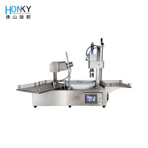 Quality Desktop lab using 5ml vial filling and crimping machine with high filling precision for vial packing for sale