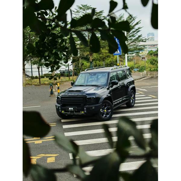 2024 Chery Jetour Traveler SUV Dark Interior Turbo Engine AWD Drive Black Knight Modified Car for Off-Road Fun and Travel