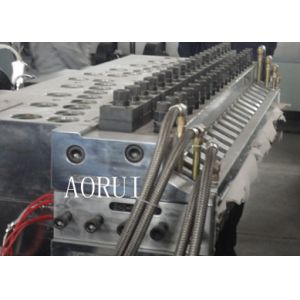 China automatic WPC Door Board Extrusion Line With Double screw on sale