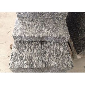 G418 Sea Wave spray Spoondrift Flower Wave white light grey Granite stone tiles