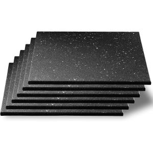 UV Resistance Sports Rubber Flooring Black / Green / Grey For Intensity Running