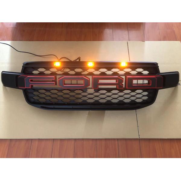 LED Car Front Grille For Ford Ranger 2022 Sport Wildtrak XLT Ranger Accessories