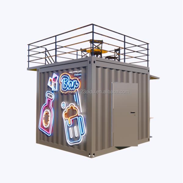 Modern Design Supermarket Mobile Container Coffee Bar Houses 10ft Mini Popup Shop