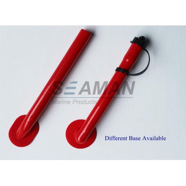 Boating Life Jacket Accessories / TPU Oral Inflation Tube With Cap & Inside Pressure Sensitive Valve