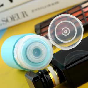 Cylinder Empty Silicone Travel Bottle Set Refillable Babi Color 90Ml