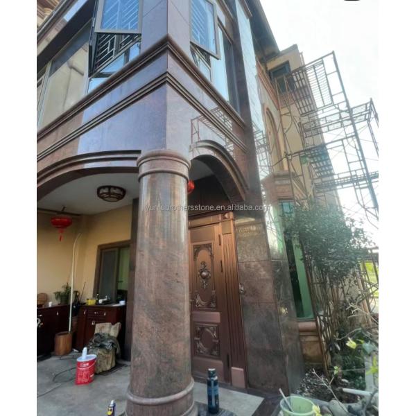 Cut-To-Size Himalayan Blue Granite Stone for Luxury Interior Stairs and Kitchen Products