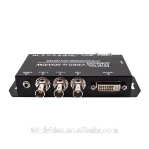 CVBS YPbPr to HDMI SDI Analog to Digital Video Converter 8 channels
