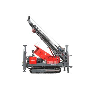 Portable Diesel Hydraulic Crawler Water Well Drilling Rig Machine