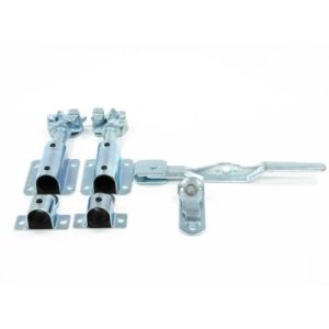 Textured Black Spraying T Handle Flush Latch Zinc Alloy