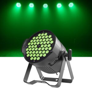 China 54x3w Rgbw Led Stage Lights Private Model Dmx Wash 3in1 Par Light Aluminum for Wedding on sale