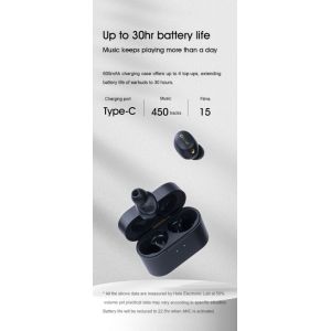 2021 QCY Wireless Earbuds Noise Cancelling HT01 Wireless Charging Headphones