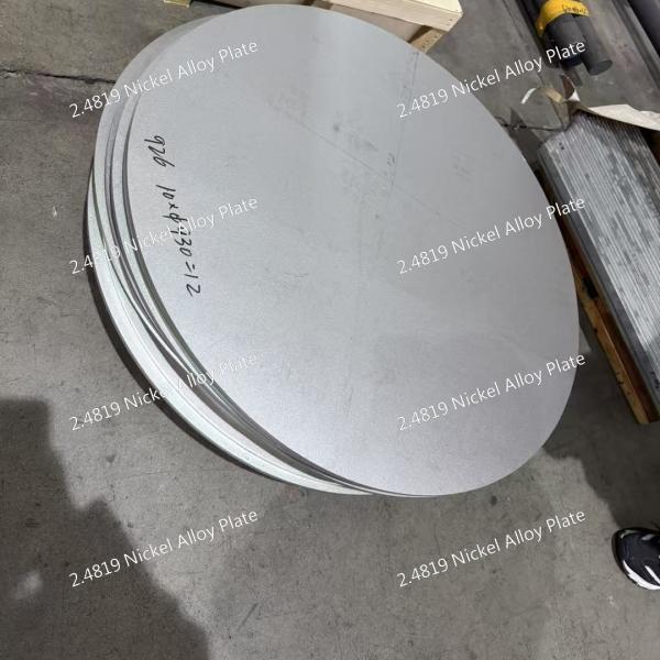 DIN 2.4819 Nickel Alloy Plate Sheet Hastelloy C-276 With 2B NO.1 Surface And Temperature Corrosion Resistance