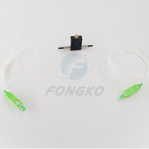 Variable 0~60dB SM SC APC In-Line Fiber Optic Attenuator VOA Module