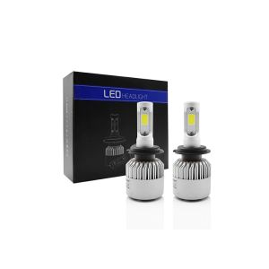 36W 4000lm Aluminum COB LED Headlight Bulbs / Auto LED Lighting