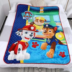Soft Warm Embossed Polyester Fleece Blanket Anti Pilling 75x150cm