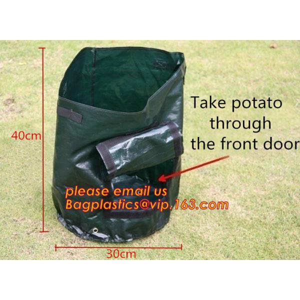 7 Gallon Grow Bags /Aeration Fabric Pots w/Handles (Black),Breathable Non-woven plant pots with handles 40 gal grow bags