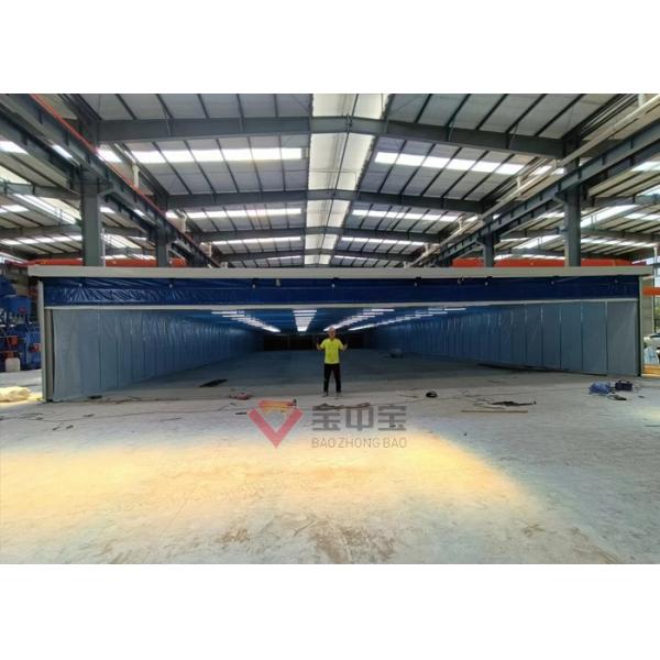 Buy Professional Retractable Heavy Machinery Paint Booth Telescopic Spray Booth at wholesale prices