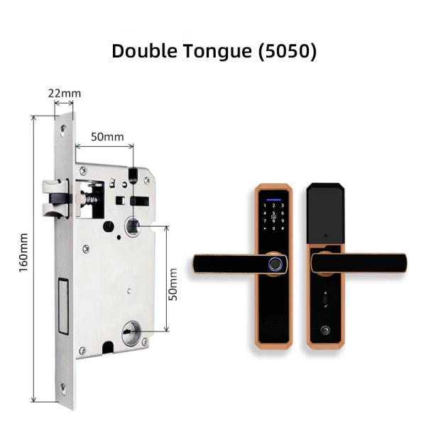 5VDC Bluetooth Smart Lock Wireless Cylinder Custom Electronic Touch Door Lock