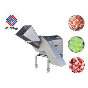 Small Vegetable Dicer Machine / Tomato Cuber Machine 1000KG/H Output