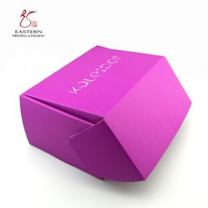 Double Sided Panton Color Printed Corrugated Box 12cm Height