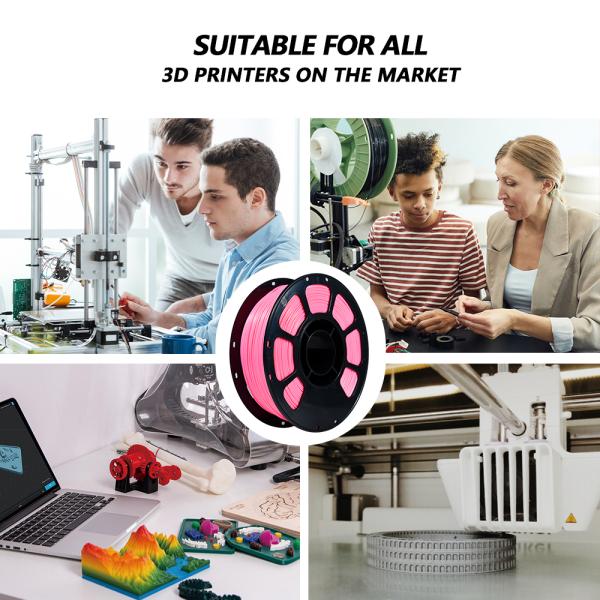 iboss High Toughness PLA+ 3D Printer Filament 1.75mm Mark Pink