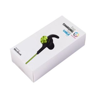 250gsm SGS CMYK Custom Retail Packaging Boxes Electronic Earphones Aseptic