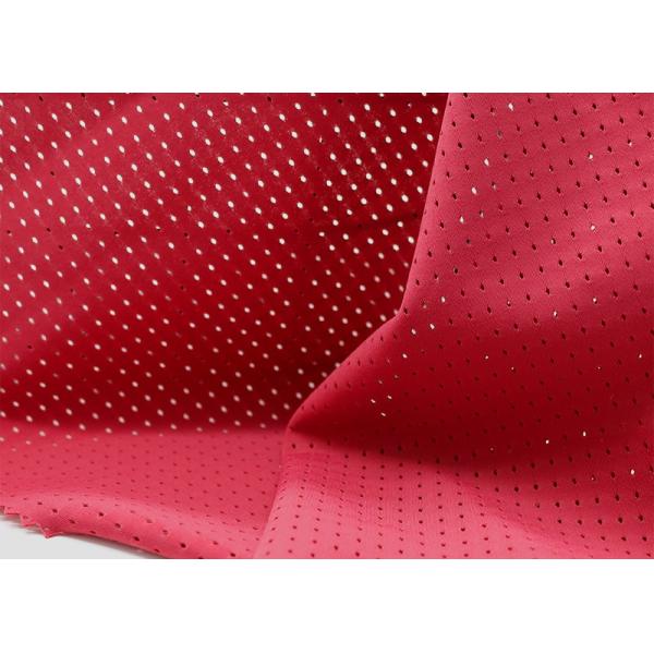 Jacquard Sports Mesh Fabric Sportswear Yoga 4 Way Stretch Knitted