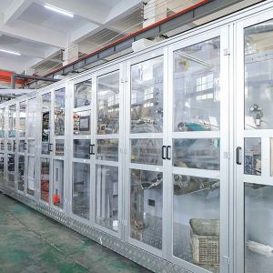 1500pcs/Min Sanitary Napkin Making Machine Customized Sanitary Pads Machinery