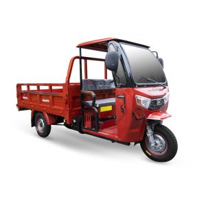 3000W Cabin Electric Cargo Tricycle With Awning Customizable Color And Size
