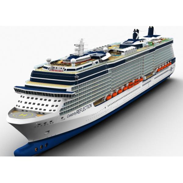 Artwork Type Celebrity Reflection Cruise Ship Model Ships Boats With Blister Packaging