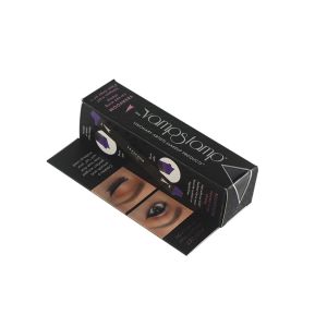 China Custom Size Glossy Lamination Makeup Samples Box on sale