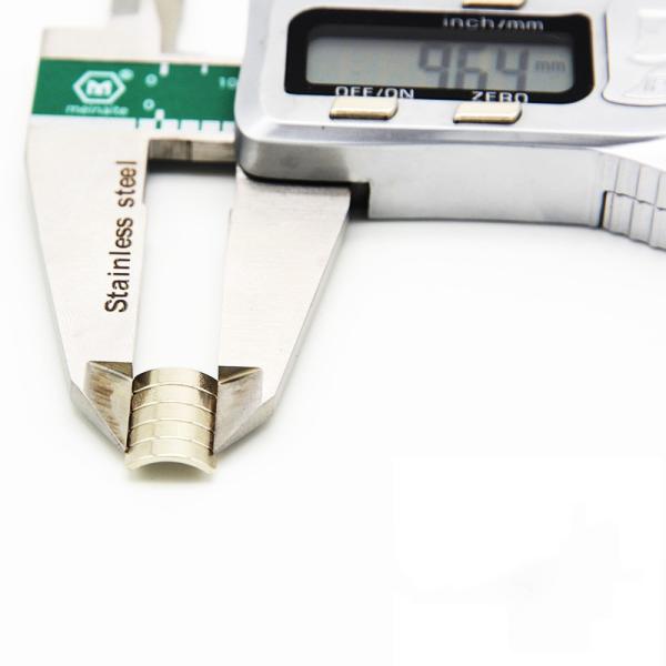 Industrial N50 Neodymium Permanent Magnet 0.05mm For Phone Motor