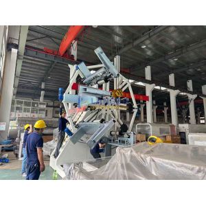 China PE Pipe Winder Single Winder Coiler With 0.1-10m/min Coiling Speed And Schnider Electrical Components on sale