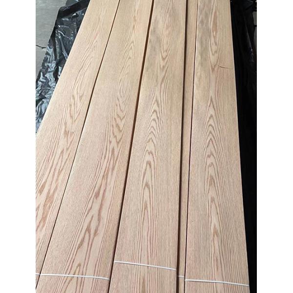 Buy Natural Oak 10cm Waterproof Wood Veneer MDF 12% Moisture Crown Cut at wholesale prices