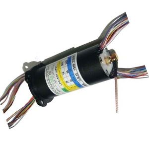Electrical Slip Ring Integrated with HF Rotary Joint with Multiple Contacts and