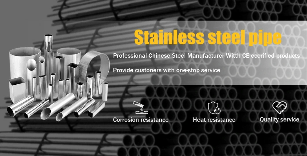 Ss Industry Stainless Steel Seamless/Welded Pipe AISI 304 Mirror Polished Stainless Steel Tubes Pipes /Stainless Steel Pipe with Round/Square