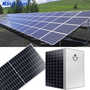Anodized Aluminium Alloy 380W Solar Monocrystalline Panel