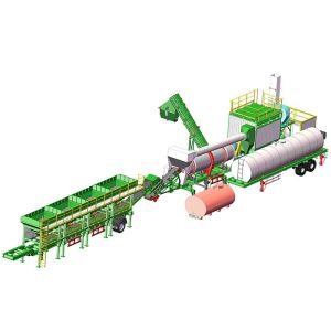 Quality Energy Saving Portable 20-80 T/H Asphalt Drum Mixer Plant for sale