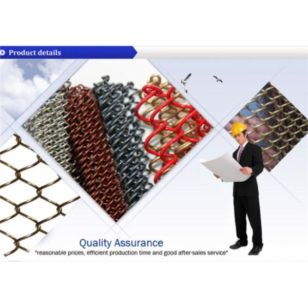 1.5 Times Hanging Metal Coil Drapery Fashionable For Room Divider Partition