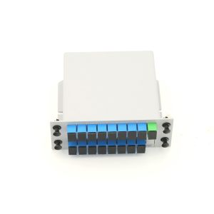 Rack Mount LGX Box Cassette 1x16 Fiber Optic Plc Splitter